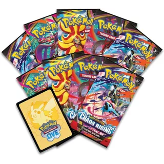(พร้อมส่ง) POKEMON TCG: MEGA EVOLUTION - CHAOS RISING 1 BOOSTER (SLEEVED) (การ์ดโปเกม่อน) (BY IMMERZIV)