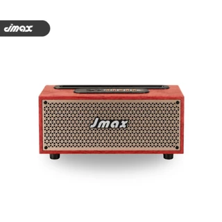 JMAX ลำโพงบลูทูธวินเทจ วางมือถือได้ มินิมอล BT/TF/USB/AUX เสียงดี 8W แบตเตอรี่800mAh