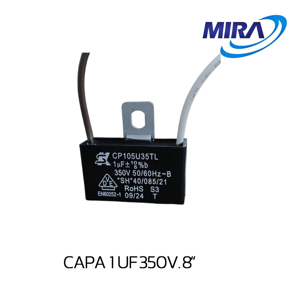 MIRA มิร่า อะไหล่แท้ คาปาพัดลม คาปาซิเตอร์ capacitor