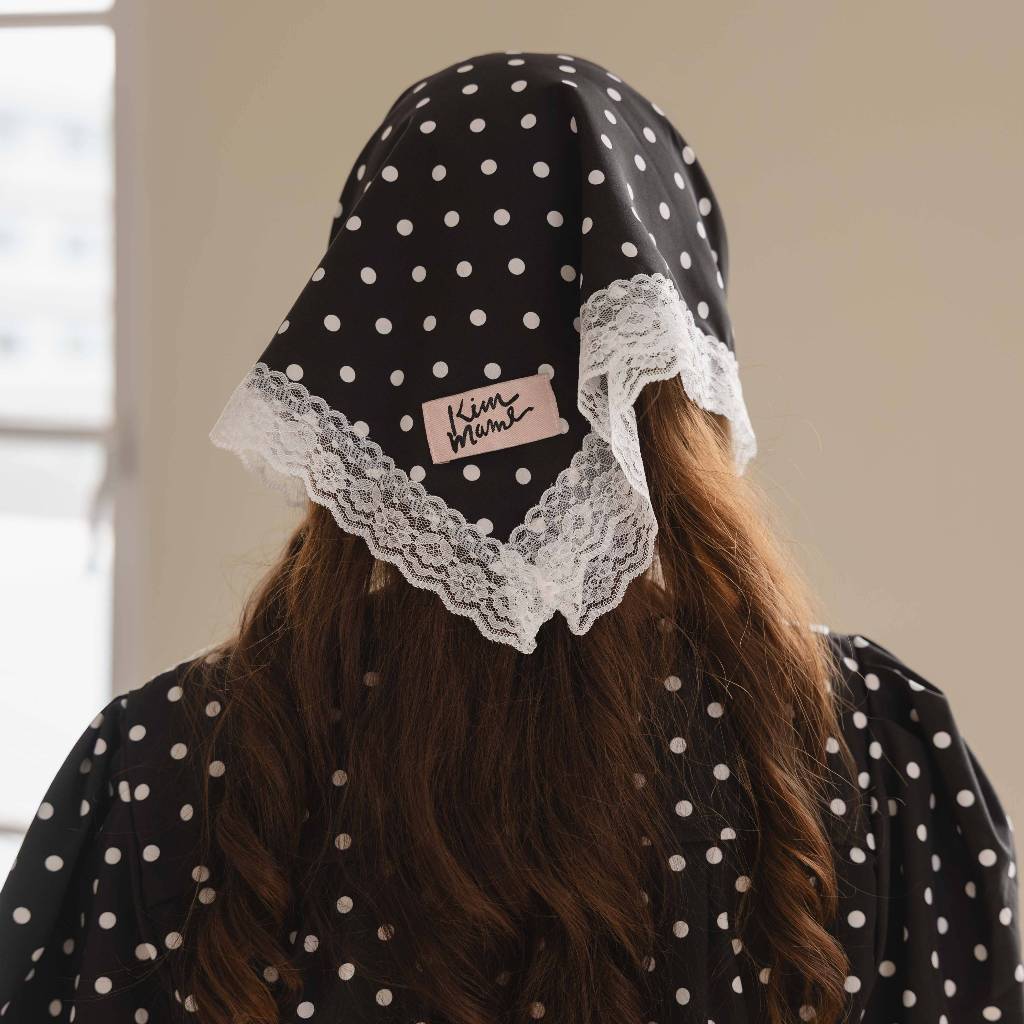 Kimmame - ผ้าพันคอ รุ่น Kimmame Scarf 4 ลาย - รอตัดลูกไม้