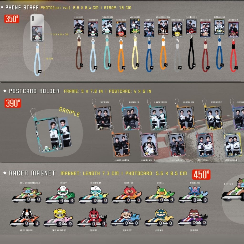 LOLFanfest2026 Phone Strap PERMPOON/ DOMIIA / GUINZLY / NEONA / AVOCEAN / TOMAFOX /  DOLL KEYCHAIN