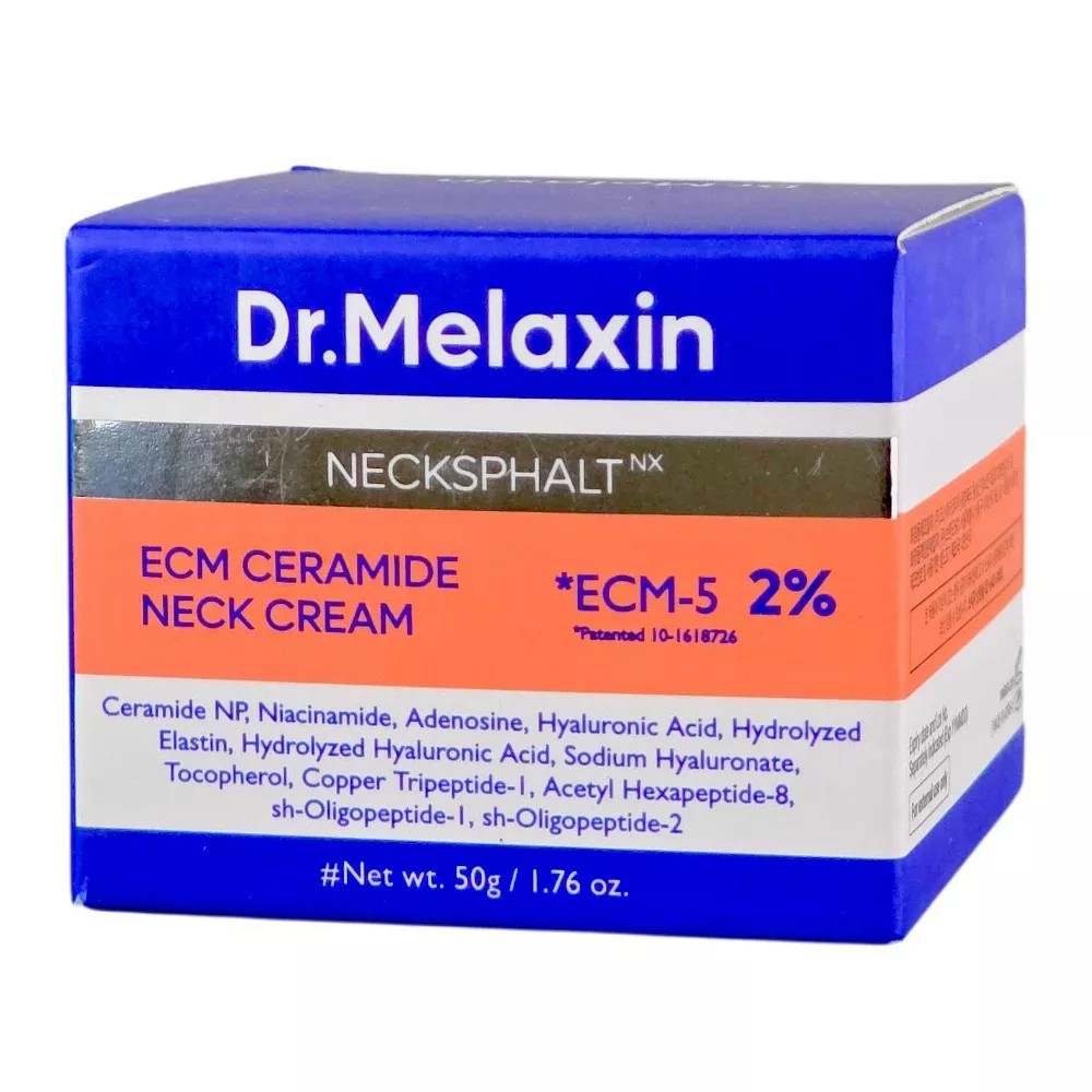 Dr.Melaxin Neckphalt ECM Ceramide Neck Cream ครีมบำรุงผิวลำคอ เซราไมด์เข้มข้น