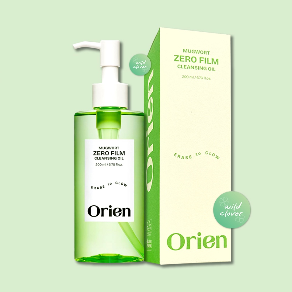 🍀 ORIEN : แท้พร้อมส่ง mugwort zero film cleansing oil 200ml exp.07/27