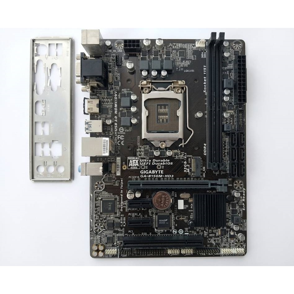 Mainboard 1151V1 GIGABYTE B150M-HD3 รองรับ Intel Gen6&7
