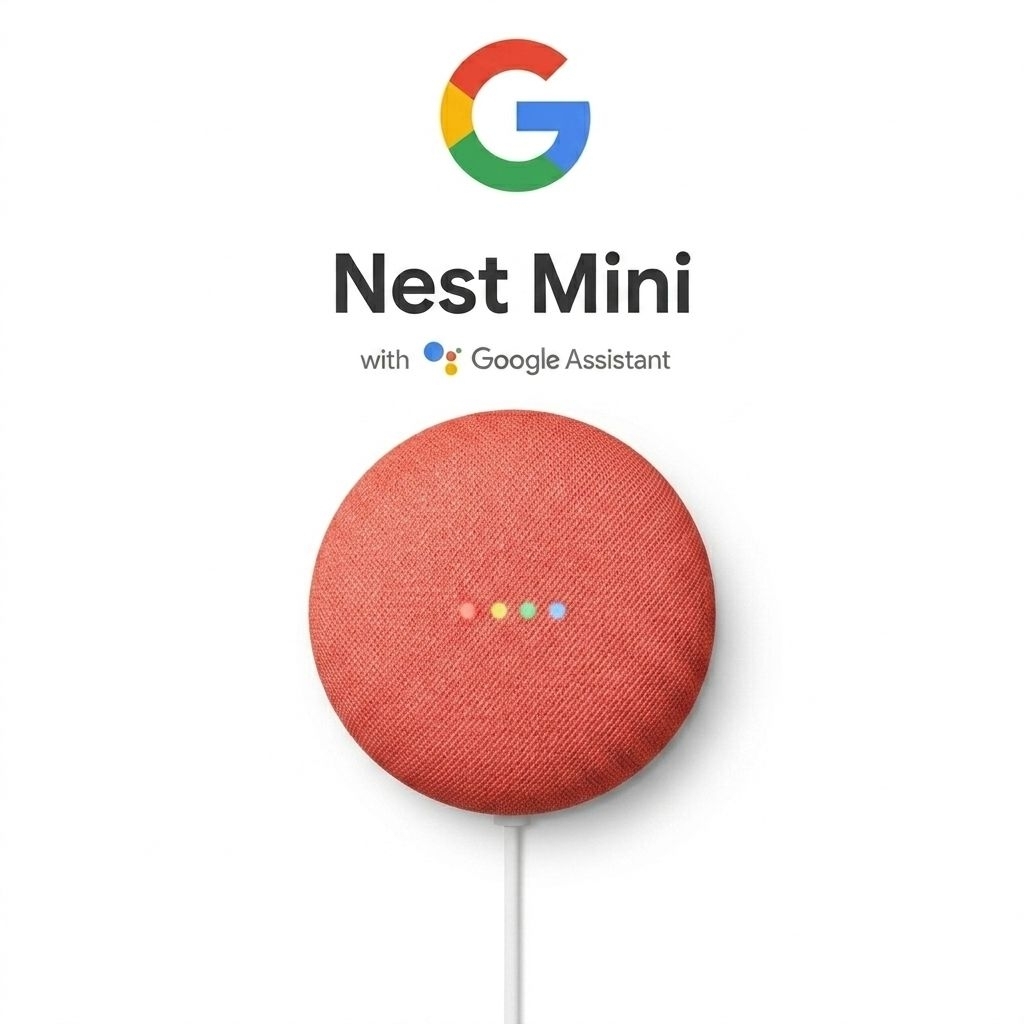 Google Nest Mini ลำโพงอัจฉริยะ สี Chalk รุ่น 2nd Gen
