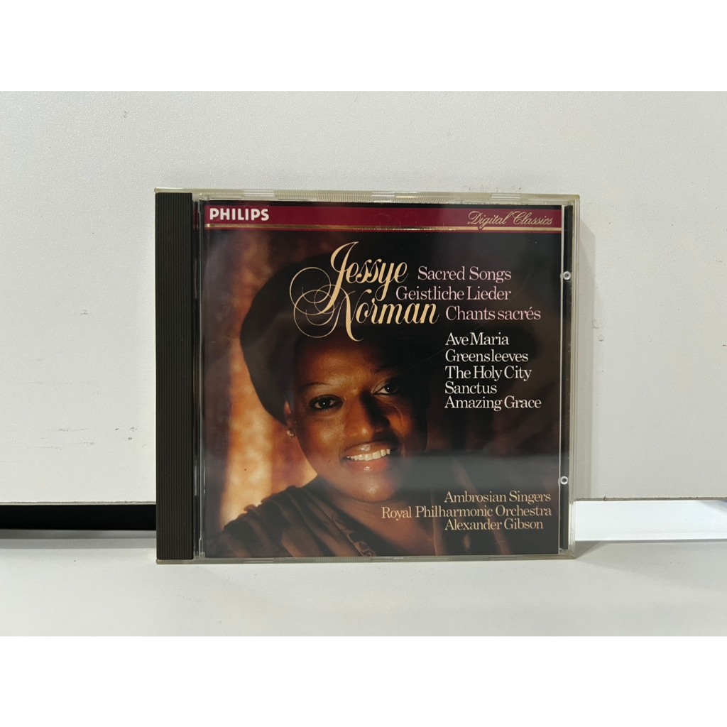 1 CD MUSIC ซีดีเพลงสากล SACRED SONGS JESSYE NORMAN GIBSON (C9A25)