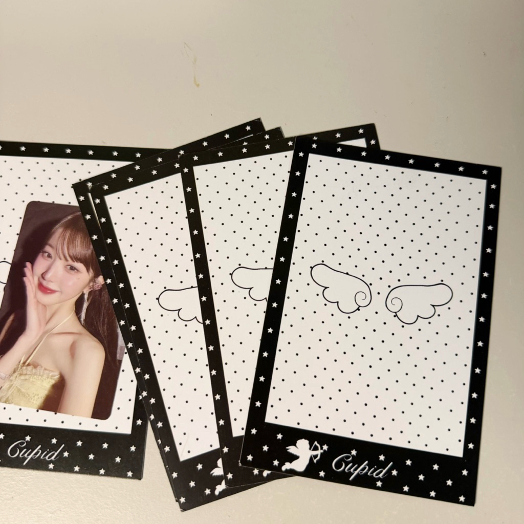 ✨พร้อมส่ง!กระดาษแข็งรองสินค้า แพค10ชิ้น ปีกนางฟ้า Star Wings Back Card ขนาด9*14cm