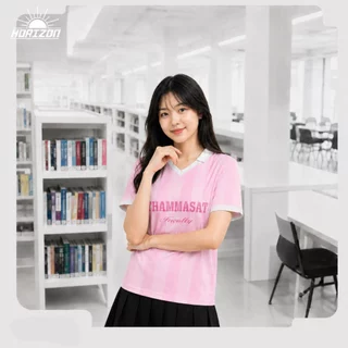 เสื้อม.ธรรมศาสตร์ ใส่ ชื่อ เบอร์ ชื่อคณะ ฟรี! Thammasat University Custom Shirt V.2 ผลิตใหม่ แชทมาเพื่อแจ้งข้อมูล