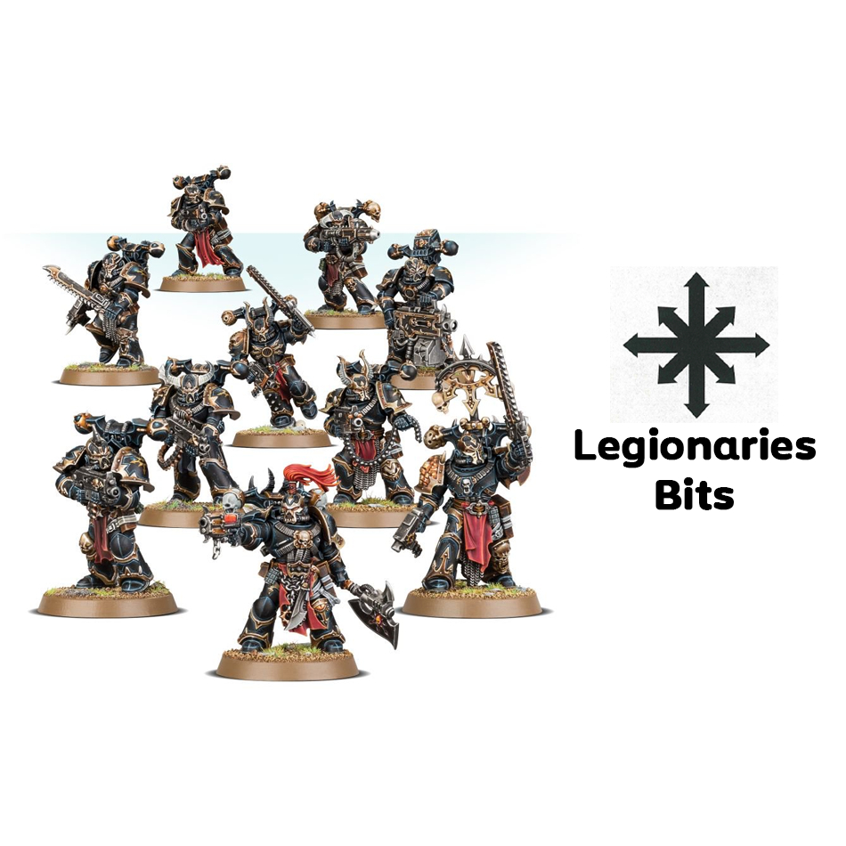 [พร้อมส่ง แยกชิ้น] Warhammer 40K Legionaries Upgrades Bits Chaos Space Marine