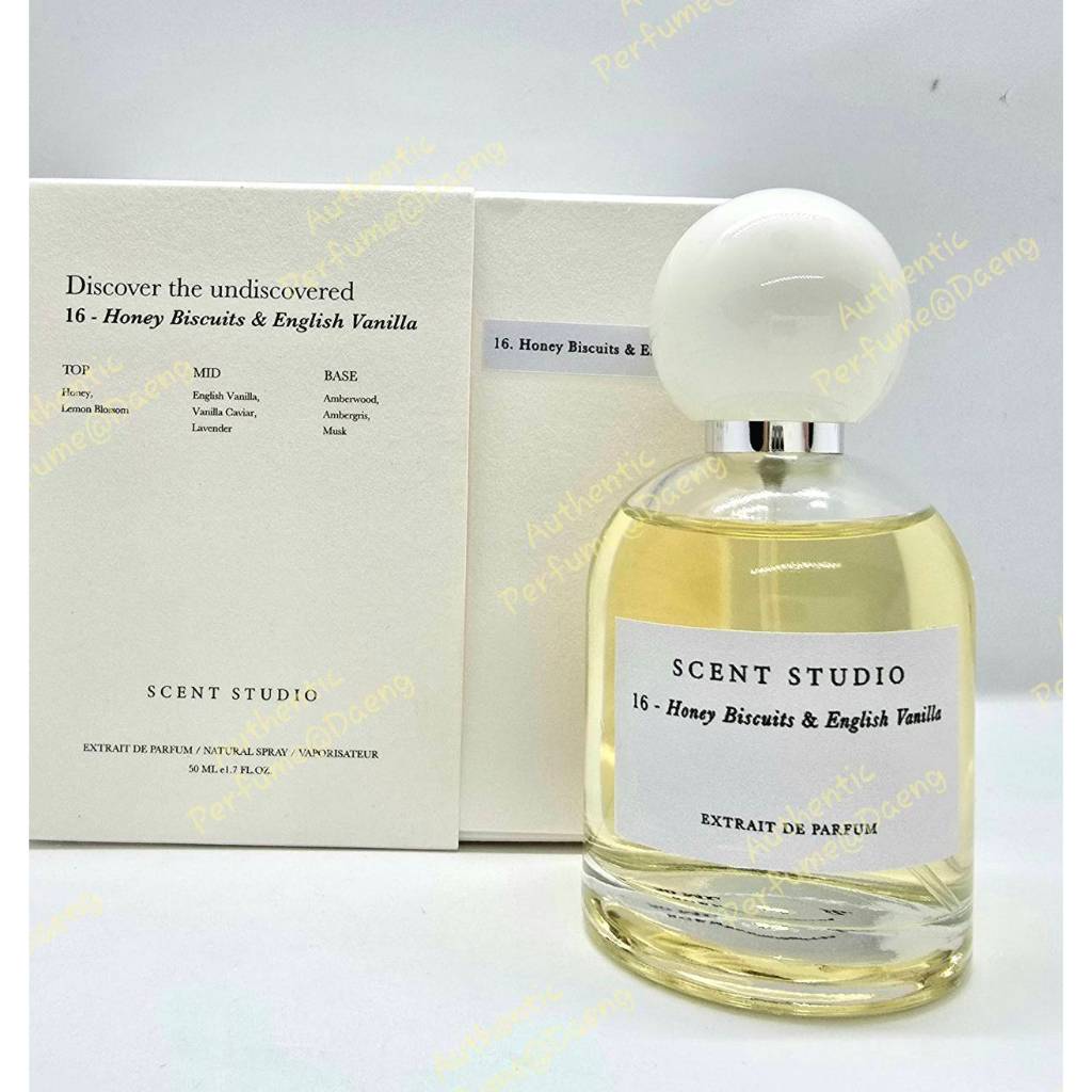 📦น้ำหอมแท้แบ่งขาย💖Honey Biscuits&English Vanilla by Scent Studio(ส่ง 1 รอบ/สัปดาห์)
