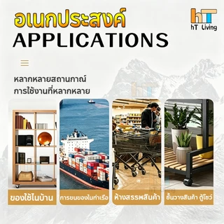 ลูกล้อ PU สีแดง 1.5นิ้ว 2นิ้ว ล้อรถเข็น ลูกล้อชั้นวางของ ล้อตาย หมุนได้ง่าย ล็อกได้ ยืดหยุ่น ราบรื่น