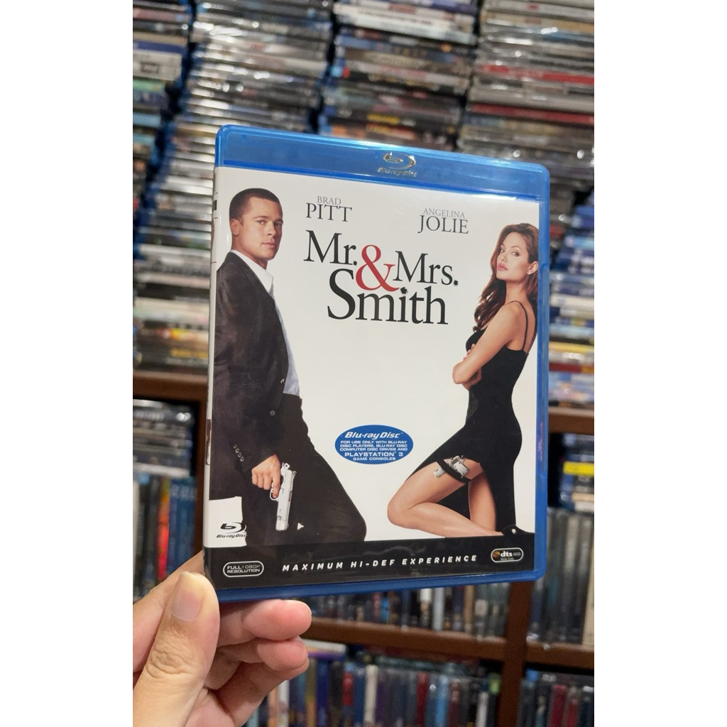 Mr.&Mrs. Smith : Blu-ray แท้ มีเสียงไทย บรรยายไทย