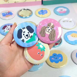 Button Badge เข็มกลัด กระจก ที่เปิดฝาขวด Why so? Collection ขนาด 58 mm. | WHY SO CEREALS x STICKO BUFFET