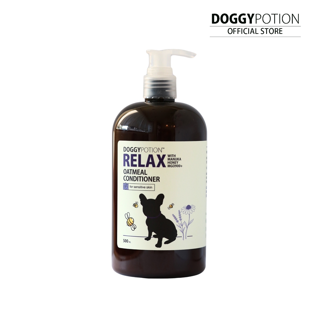 Doggy Potion Relax Conditioner 500ML ครีมนวดโอ๊ตมีลสูตรรีแล็กซ์