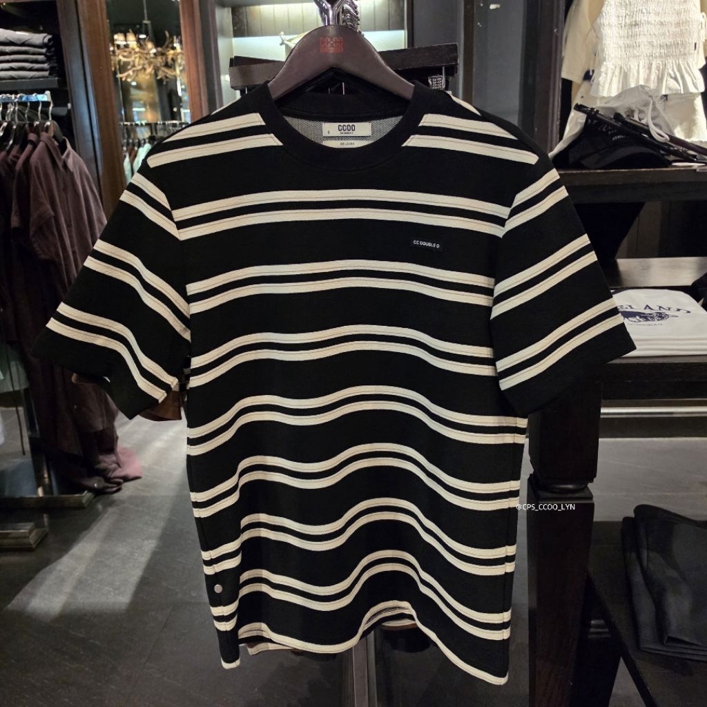 🛍 เสื้อยืด CC DOUBLE O CCOO ผู้ชาย คอลใหม่ล่าสุด ของแท้💯% จัดส่งพร้อมถุงShop