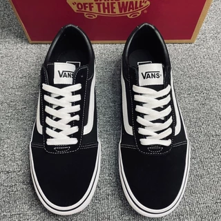 ✨ของแท้ 100%✨ Old Skool Black รองเท้าผ้าใบ ทรงคลาสสิค ใส่สบาย น้ำหนักเบา แมทช์ง่าย พร้อมส่ง