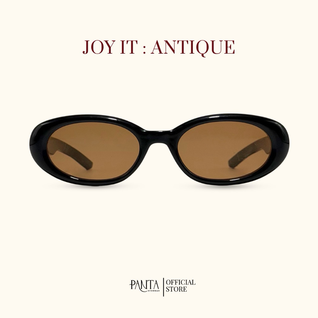 [ ขายดียอดขาย 10k ] PANTA | (พร้อมซอง) JOY IT : ANTIQUE แว่นกันแดด UV400