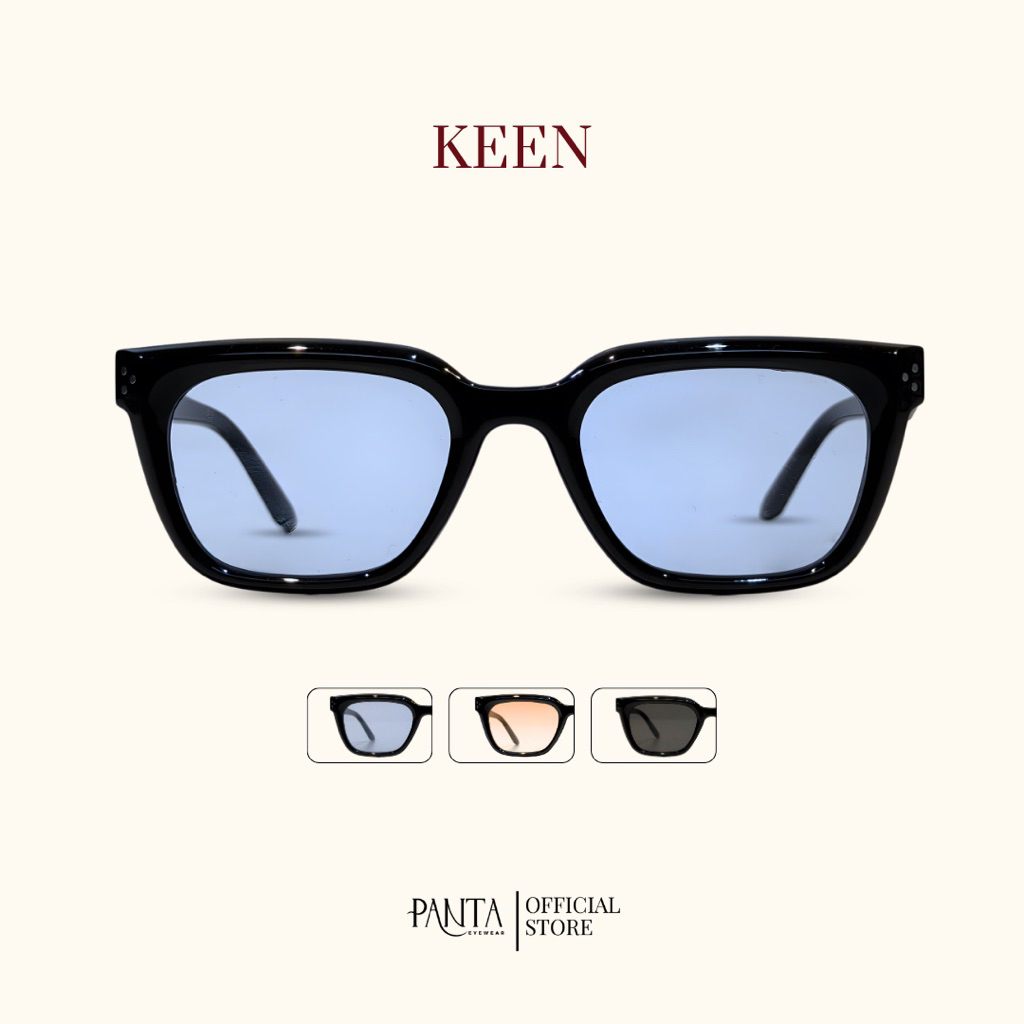 PANTA | KN : KEEN (คีน) แว่นกันแดด UV400 ทรงเหลี่ยม