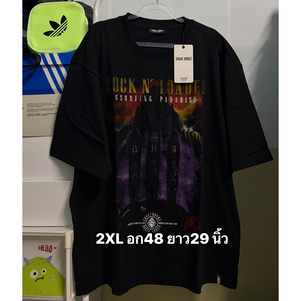 เสื้อยืด Davie Jones ของแท้💯(ชาย)(มือ1)