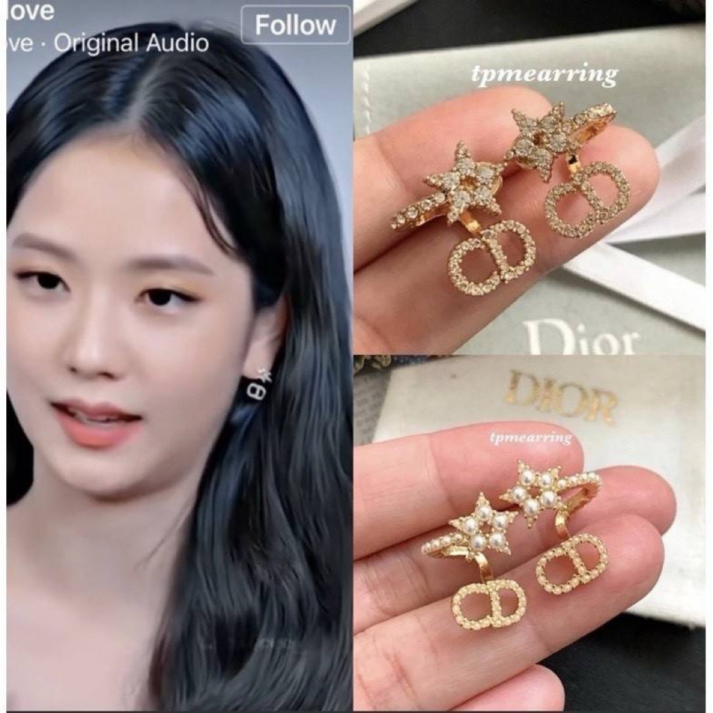 ต่างหูดาว ต่างหู D มีให้เลือกทั้งแบบมุกและเพชร dps dds