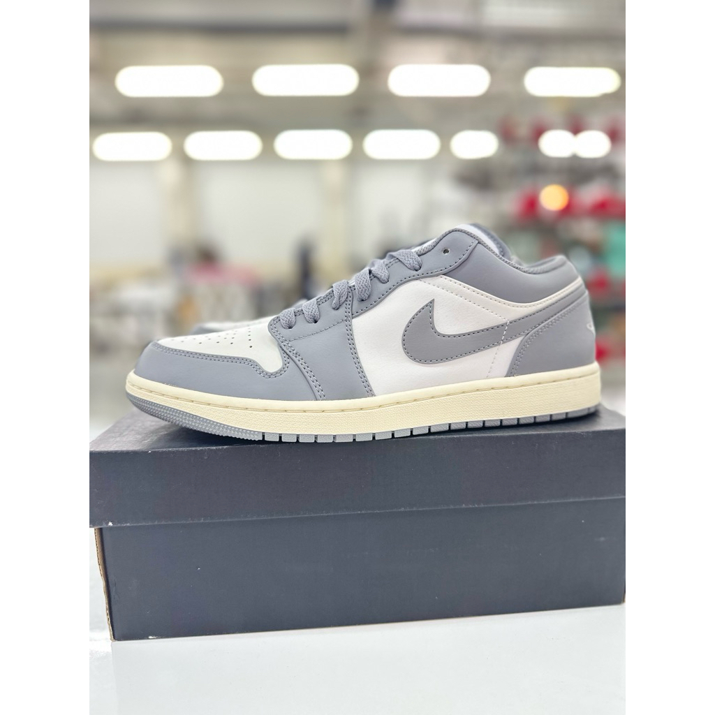 พร้อมส่ง❤️Jordan1LowVintageGrey