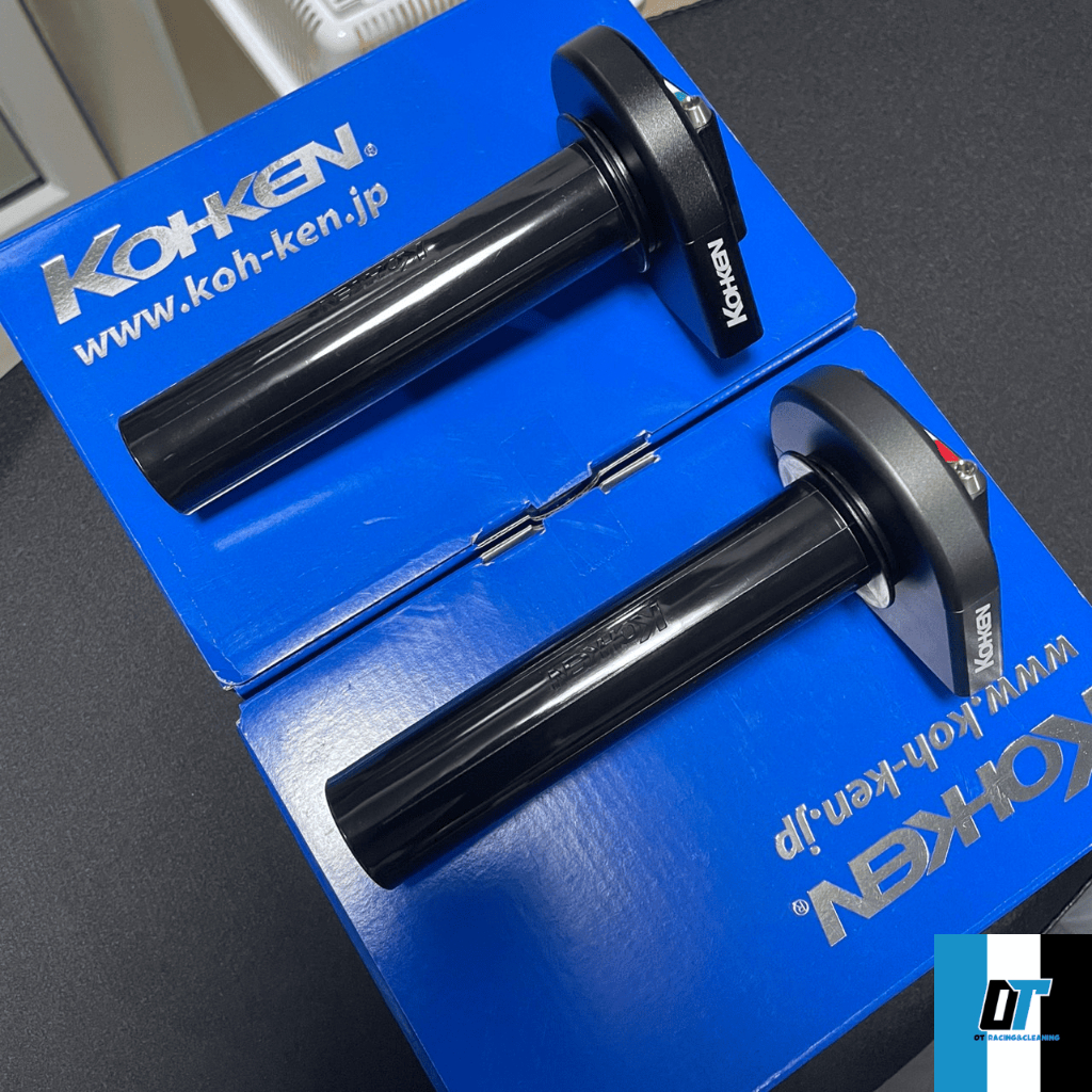 ประกับคันเร่ง KOHKEN (สายเดี่ยว) สีดำ, เทา Made In JAPAN แท้100% สกรีนข้าง