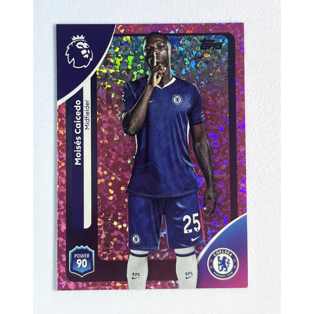 การ์ดฟุตบอล 2025-26 Topps Moises Caicedo