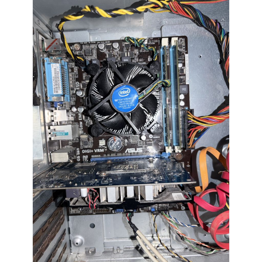 ชุดเมนบอร์ด 1155 + cpu i5 gen3 + การ์ดจอ GT730 2GB