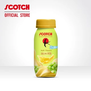 [ใหม่] Scotch สก๊อต รังนกแท้ ผสมมัลติวิตามินบี กลิ่นองุ่นไชน์มัสแคท 150 มล. แพ็ก 6 ขวด จำนวน 2 แพ็ก