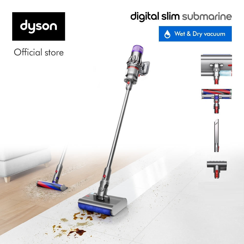 Dyson Digital Slim Submarine ™ wet and dry vacuum cleaner เครื่องดูดฝุ่นและถูพื้น ไดสัน