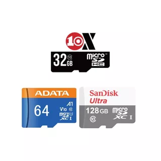 [เมมแท้] 10X Micro SD Card Ultra Class 10 32GB | 64GB U3 | 128GB U3 | เมมแท้ ประกันศูนย์