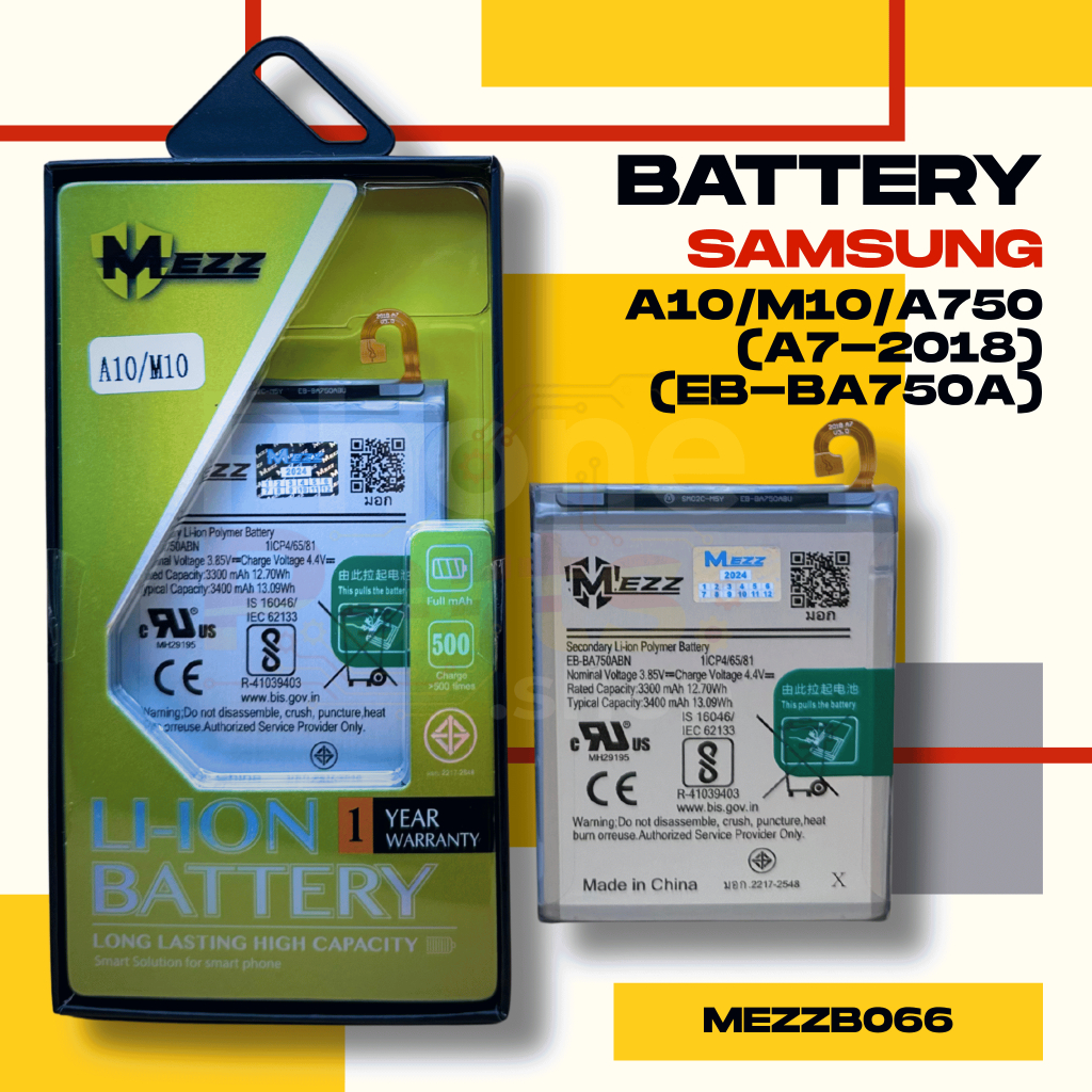 แบตเตอรี่ Battery Samsun A10/M10/A750(A7-2018)(EB-BA750A)g