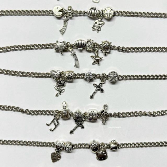 โซ่นิเกิลห้อยกระเป๋า / กำไลข้อมือนิเกิล 🗝️🩶🖤 limited *จำนวนจำกัด