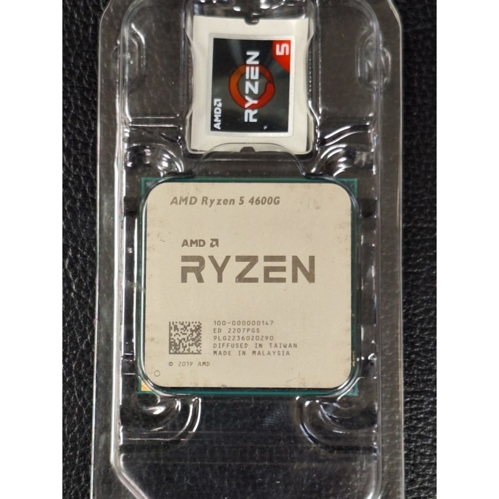 CPUมือ✌️AMD RYZEN 5 4600G 3.7 GHz 6C/12T (SOCKET AM4) สภาพดี