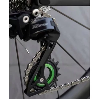 New2026 ลูกรอกตีนผีจักรยาน RPANTAHI 18T Oversized Pulley ลูกปืนเซรามิค รองรับ 11 / 12 Speed( ตีนผีขายาว)