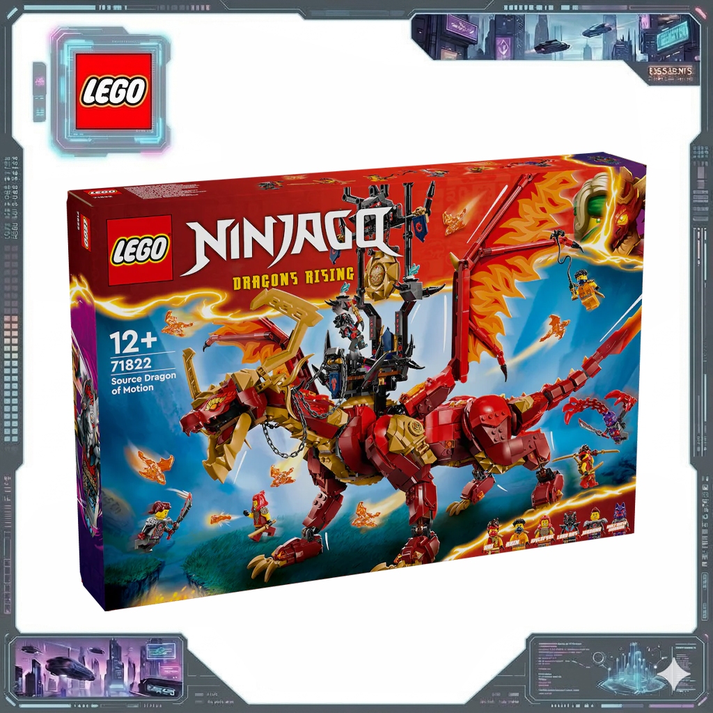 LEGO 71822 Source Dragon of Motion ของแท้ 100% (พรีออเดอร์)