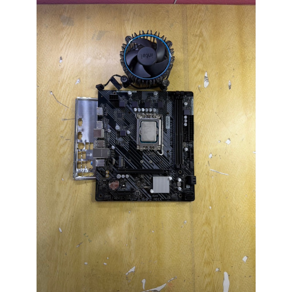 ขายชุดCPU,MBมือสอง I5-12400F,ASROCK H610M-H2/M.2 DDR4 LGA1700