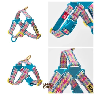 VELKYBARK [พร้อมส่ง] iCANDOR 🇰🇷 No-Pull Harness สายรัดอกสัตว์เลี้ยง สายรัดตัวสุนัข เสื้อรัดอก Dog harness