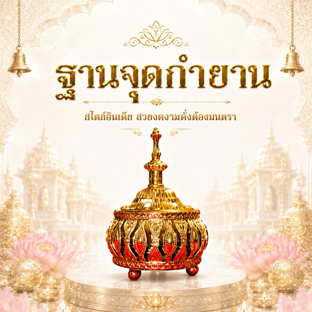 [ ส่งด่วน ] ฐานวางกำยาน ฐานจุดกำยาน โถวางกำยาน ถวายองค์เทพ