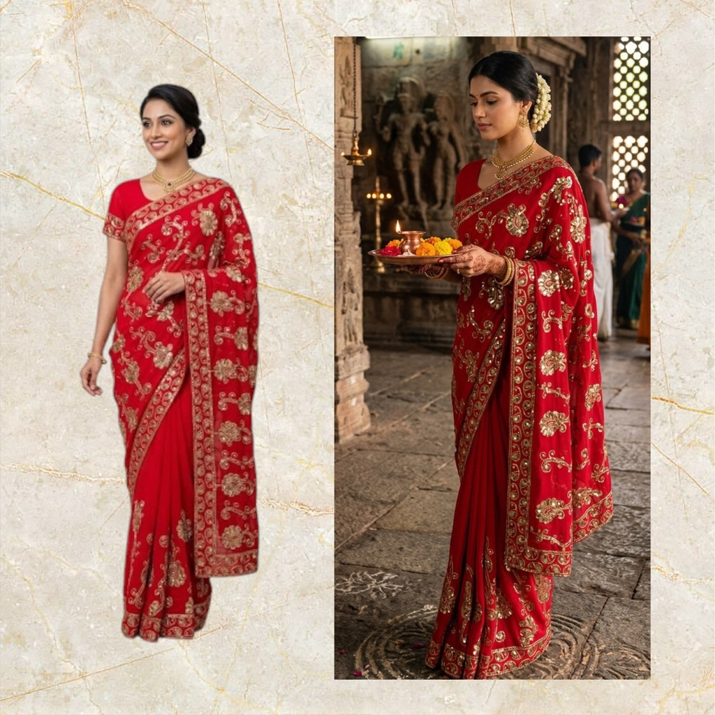 ชุดส่าหรี ชุดอินเดีย ชุดสำเร็จ พร้อมส่ง Indian Saree Ready to Ship