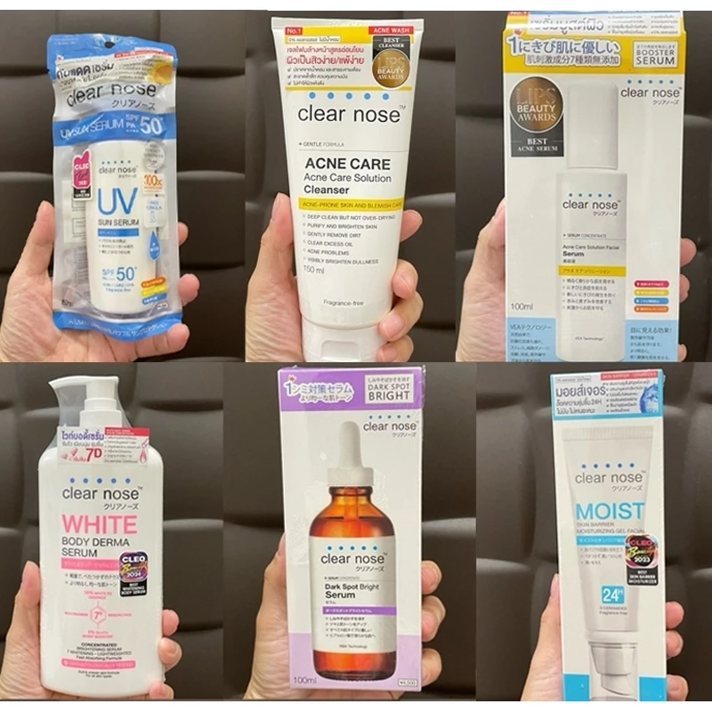 แท้💯% โลชั่น ไวท์บอดี้เซรั่มเคลียร์โนส Clear Nose Moisturizing Gel / White Body Derma / Dark Spot Bright เซรั่มสิว