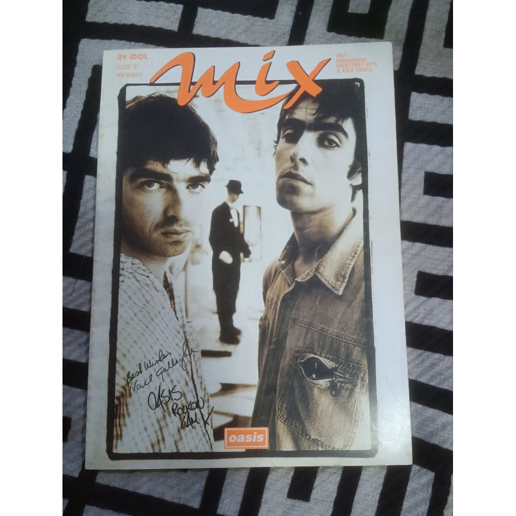 นิตยสาร Mix ปก วง oasis โอเอซิส Oasis