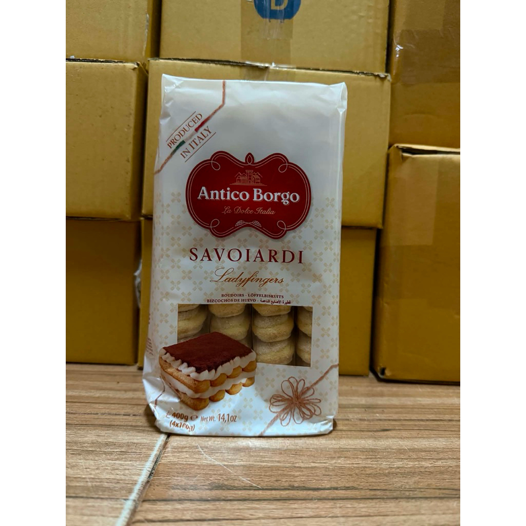 Antico brogoขนาด400กรัมlady fingersนำเข้าจากอีตาลี