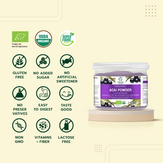 1 แถม 1 ผงอาซาอิ ออร์แกนิค 50 กรัม ( Organic Acai Powder )