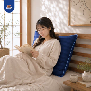 หมอนจัมโบ หมอนหนุนยักษ์ หมอนไซส์ใหญ่ หมอนหนุน รุ่น Combo ขนาด 25x35 นิ้ว ผ้า Microfiber ลายริ้ว นุ่มสบาย ไซส์ใหญ่ๆ