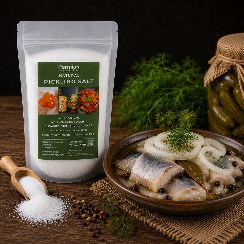 pickling salt เกลือสำหรับถนอมอาหาร เกลือดองผัก 500 g – โปรปัง