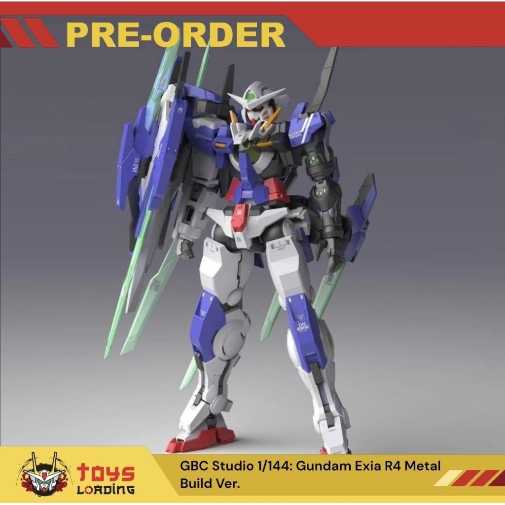 (พร้อมส่ง) GBC Studio 1/144: Gundam Exia R4 Metal Build Ver.