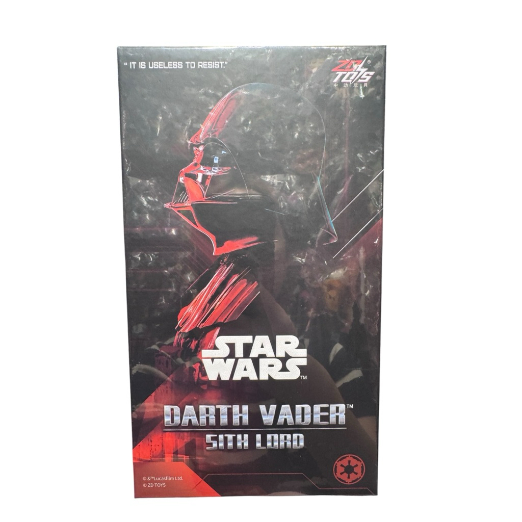 ZD TOYS Darth Vader Star War ลิขสิทธิ์แท้ สูง 18 ซม พร้อมส่งในไทย มีของเลย