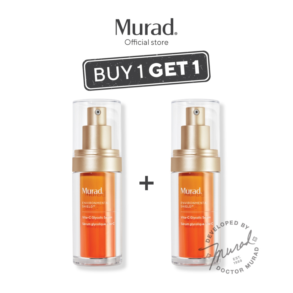 [ซื้อ1แถม1] Murad Vita-C Glycolic Serum 30ml มูราด ไวต้าซี ไกลโคลิค เซรั่ม 30มล.