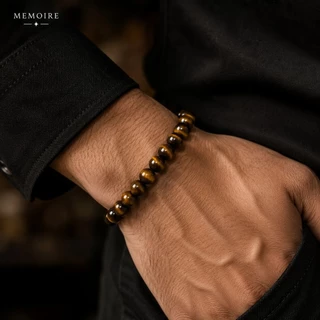 กำไลข้อมือ Tiger Eye พลอยตาเสือแท้ เสริมดวงการเงิน โอกาสดีเข้าหา | MEMOIRE